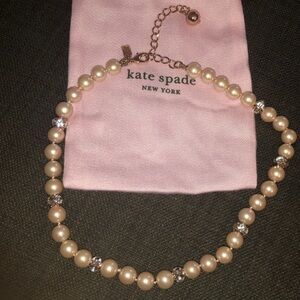 Kate spade faux pearl necklace